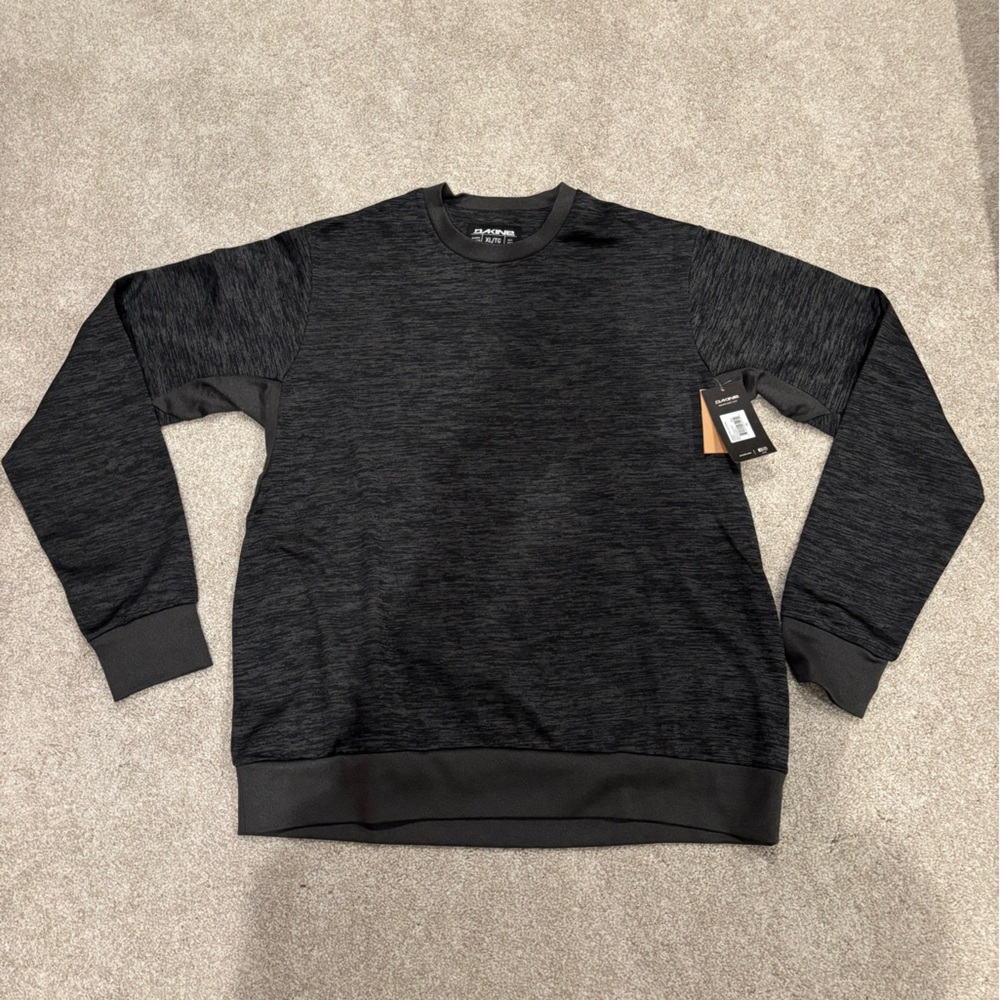 NWT Dakine Liberator Men's Charcoal Crewneck Sweater